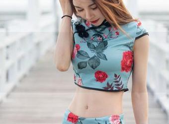 MiStar魅妍社 – 王婉悠校内逛逛：最新写真集，捕捉那种放学后悠闲自在的气氛。