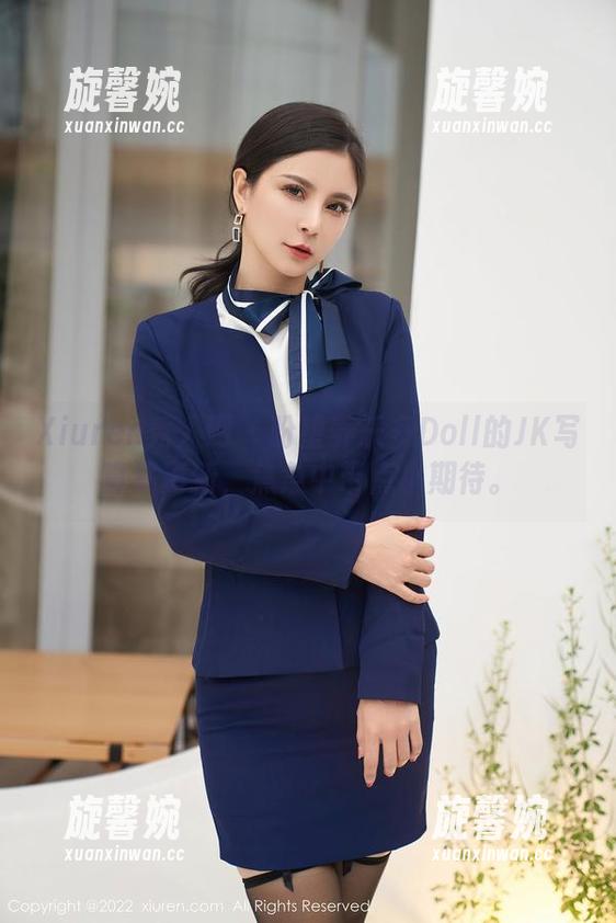 Xiuren秀人网 - 盼望养乐多Doll的JK写真集更新，焦急中带点小期待。