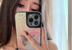 微密圈 – 不爱笑的赛琳的定制蓝色连体比基尼,流行与舒适的完美邂逅