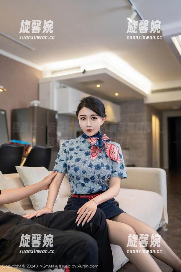 星颜社 - 唐思琪的少女气质与福利图集，这种强烈反差太赞了！