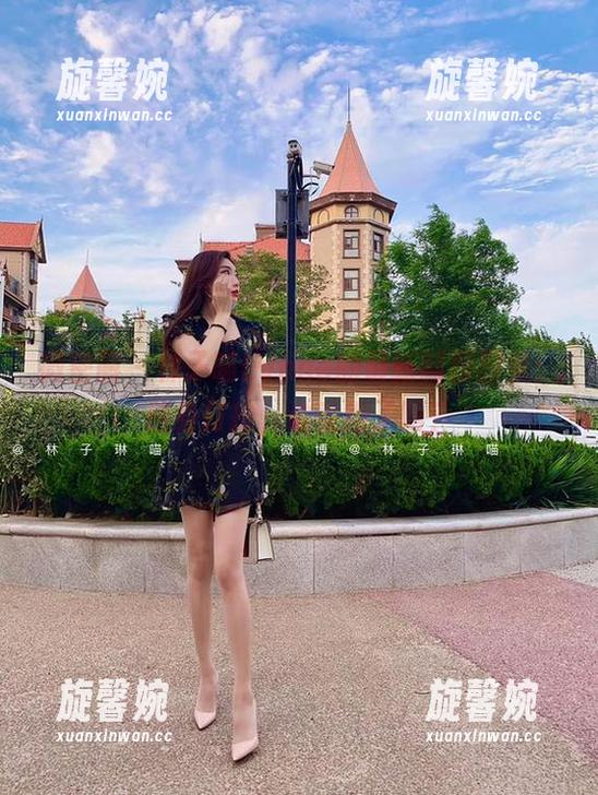 林子喵Lynne 微密圈 - 林子喵Lynne的最新制服图集:这身打扮,谁受得了啊?