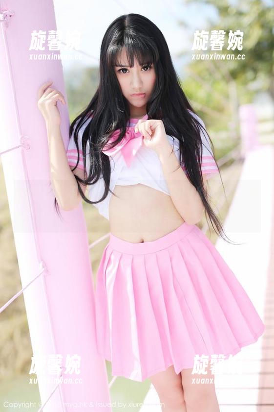美媛馆 - 精选Flower朱可儿JK图包，谁说校服只能甜美？