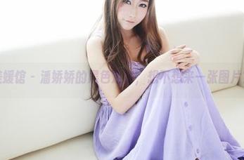 美媛馆 – 潘娇娇的黑色定制，想不想来一张图片？
