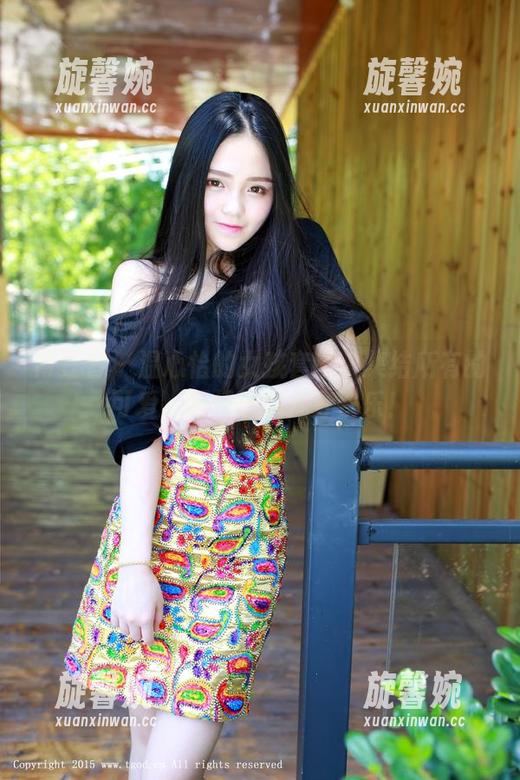青豆客 - 温心怡的女孩套图：集结所有的可爱，顺便送你几分快乐！